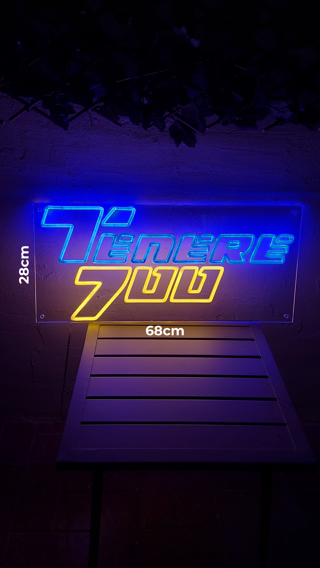Letrero Tenere 700