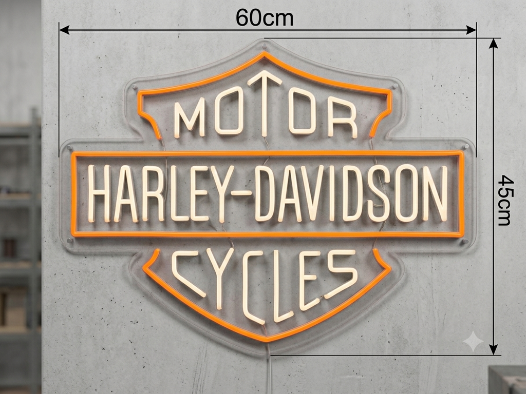 Letrero Harley Davidson