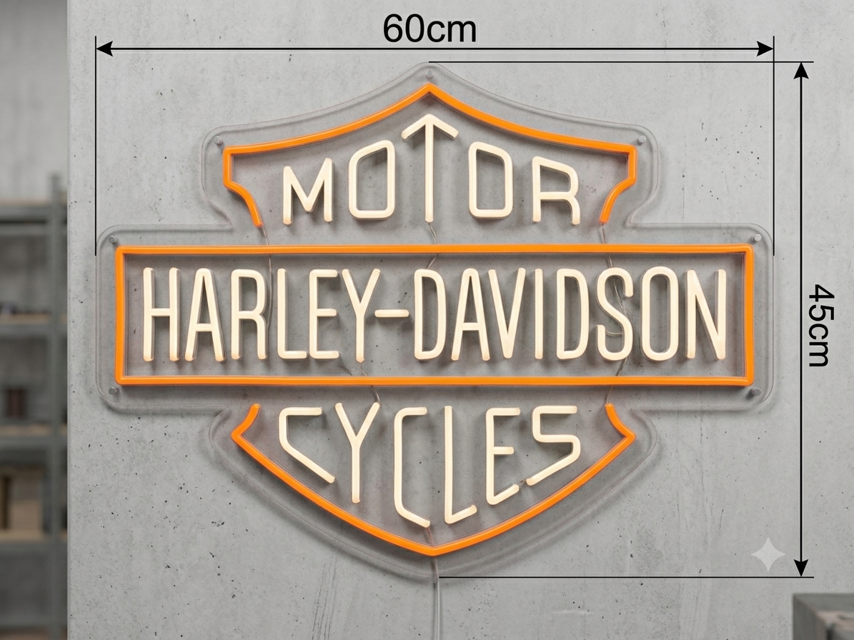 Letrero Harley Davidson